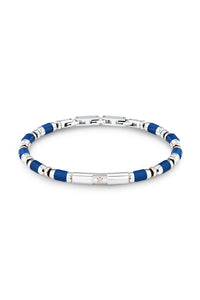 Maserati Men's Iconic Agate Blue Bracelet