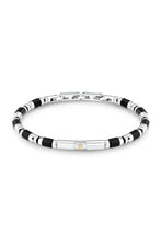 Load image into Gallery viewer, Maserati Men&#39;s Iconic Agate Black Bracelet