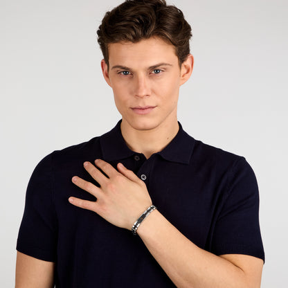 Maserati Jewels Dark Gunmetal Bracelet