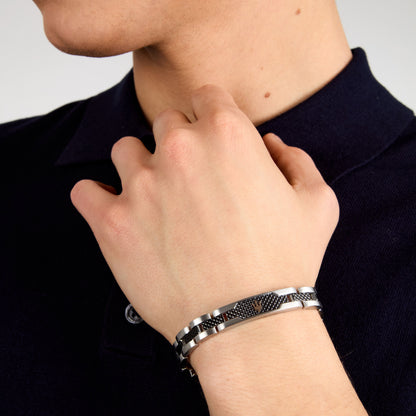 Maserati Jewels Dark Gunmetal Bracelet