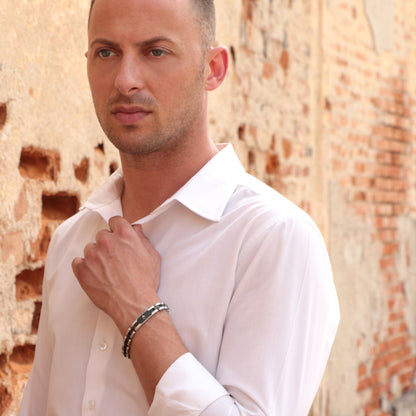 Maserati Jewels Dark Gunmetal Bracelet