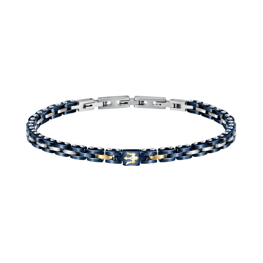 Maserati Ceramic Blue and Gold Bracelet