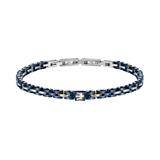 Maserati Ceramic Blue and Gold Bracelet