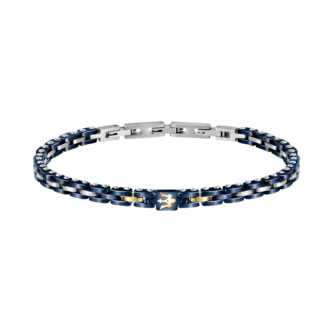 Maserati Ceramic Blue and Gold Bracelet