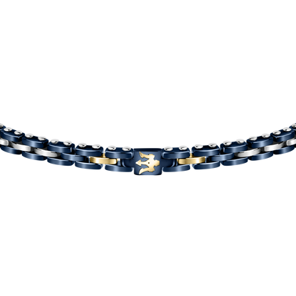 Maserati Ceramic Blue and Gold Bracelet