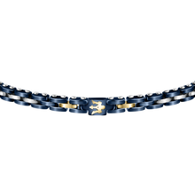 Load image into Gallery viewer, Maserati Ceramic Blue and Gold Bracelet