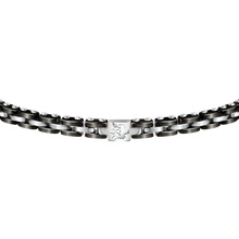 Load image into Gallery viewer, Maserati Ceramic Black and Silver Bracelet