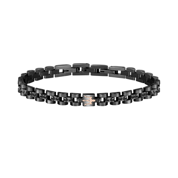 Maserati Crystals Black and Gold Bracelet