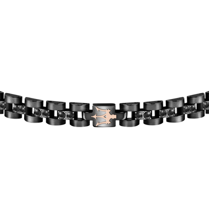 Maserati Crystals Black and Gold Bracelet