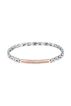 Load image into Gallery viewer, Maserati Men&#39;s Stainless Steel Rose Gold Bracelet