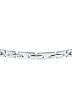 Load image into Gallery viewer, Maserati Men&#39;s Stainless Steel Blue Logo Bracelet