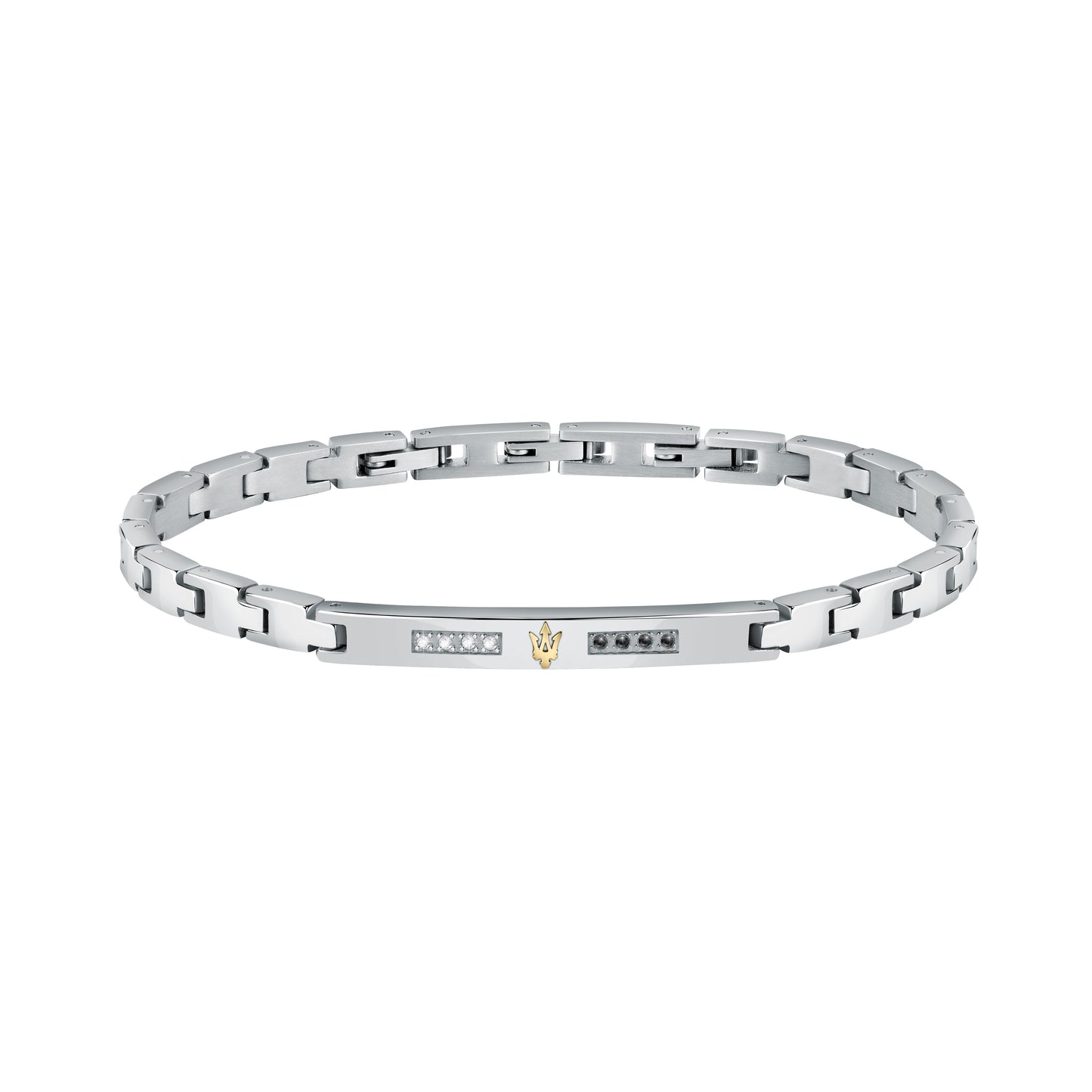 Maserati Black and Diamond 22cm Bracelet