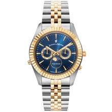 Load image into Gallery viewer, JDM Inspiration Moonphase Day-Date Two Tone Blue 5 ATM