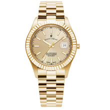 Load image into Gallery viewer, JDM Inspiration 40mm Automatic Gold Stainless Steel Strap Watch