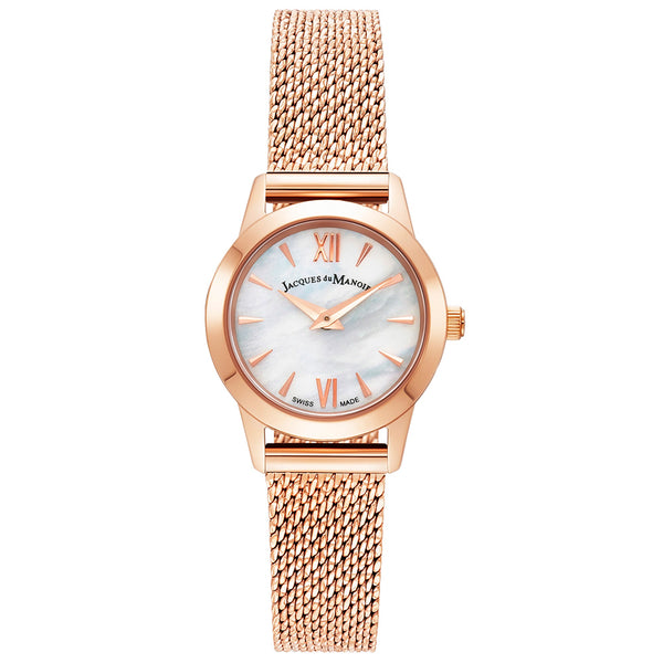 JDM Mia 34mm Rose Gold Strap Watch