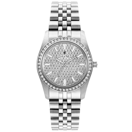 Jacques Du Manoir Swiss Inspiration Glamour Stainless Steel Watch