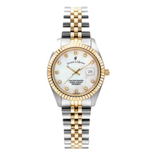 Load image into Gallery viewer, Jacques Du Manoir Swiss Ladies Inspiration 31mm Two Tone 5 Link  Watch