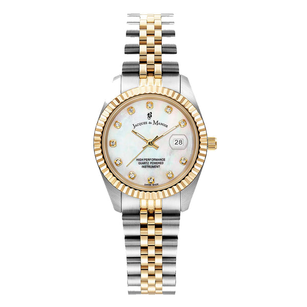 JDM Ladies Inspiration 31mm Two Tone 5 Link  Watch