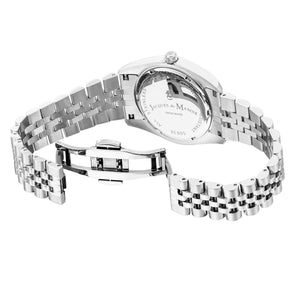 Jacques Du Manoir Swiss Inspiration 36mm Stainless Steel Strap Watch