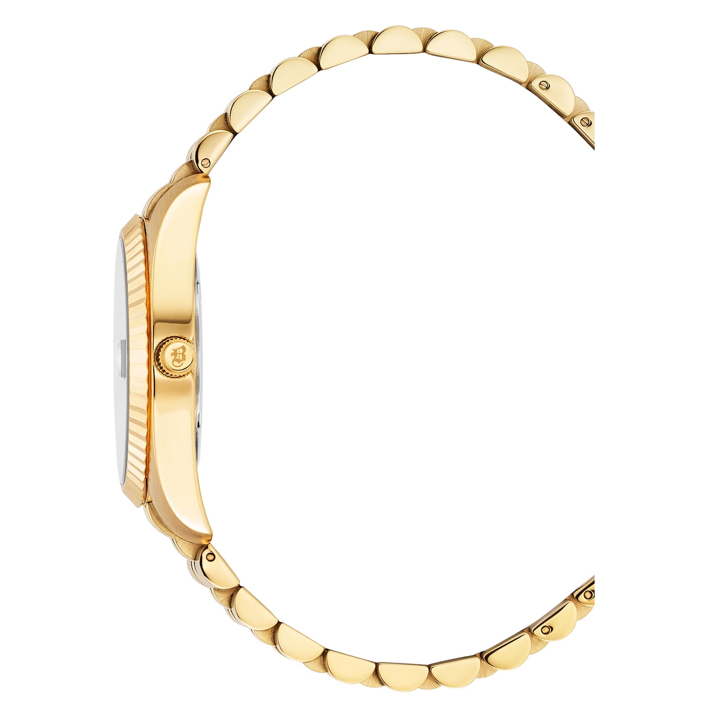 JDM Inspiration Rainbow 36mm Automatic Gold Stainless Steel Strap Watch