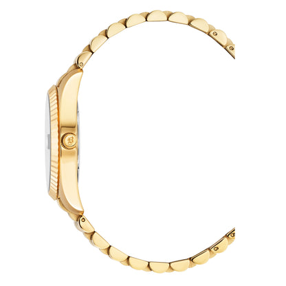 JDM Inspiration Rainbow 36mm Automatic Gold Stainless Steel Strap Watch