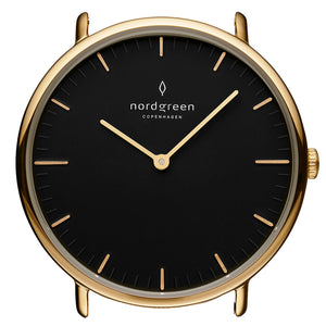 Nordgreen Native 36mm 5 Link Gold Bracelet Watch