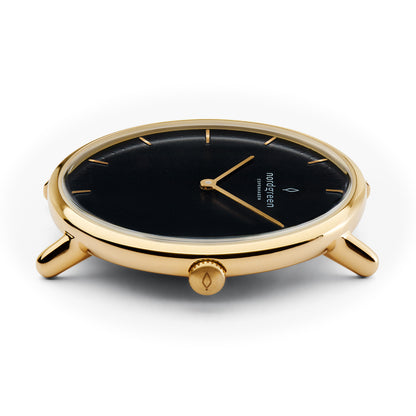 Nordgreen Native 32mm Gold Milanese Mesh Watch