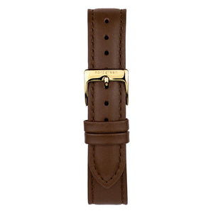 Nordgreen Native 28mm Brown Leather Strap Watch