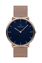 Load image into Gallery viewer, Nordgreen Native 32mm Rosegold Mesh Strap Watch