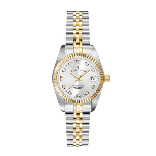 Jacques Du Manoir Swiss Inspiration 26mm Two Tone Watch