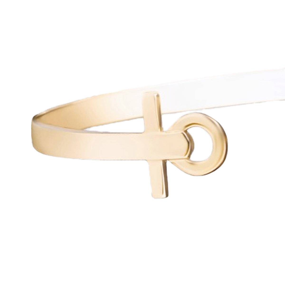 Paul Hewitt Ancuff Ladies M Gold Bracelet