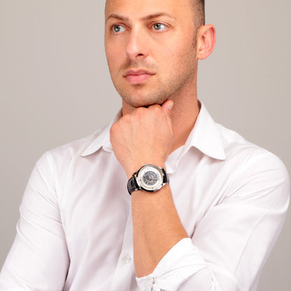 Maserati Ricordo 42mm Silver Watch