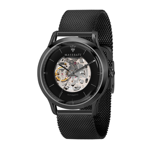 Maserati Ricordo 42mm Automatic Black Mesh Watch