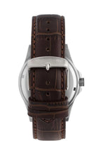 Load image into Gallery viewer, Maserati Competizione 43mm Blue Dial Brown Leather Strap Watch