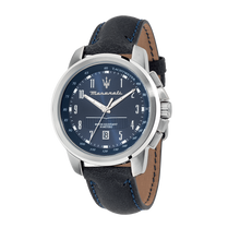 Load image into Gallery viewer, Maserati Successo Blue Dial 44mm Chronogragh