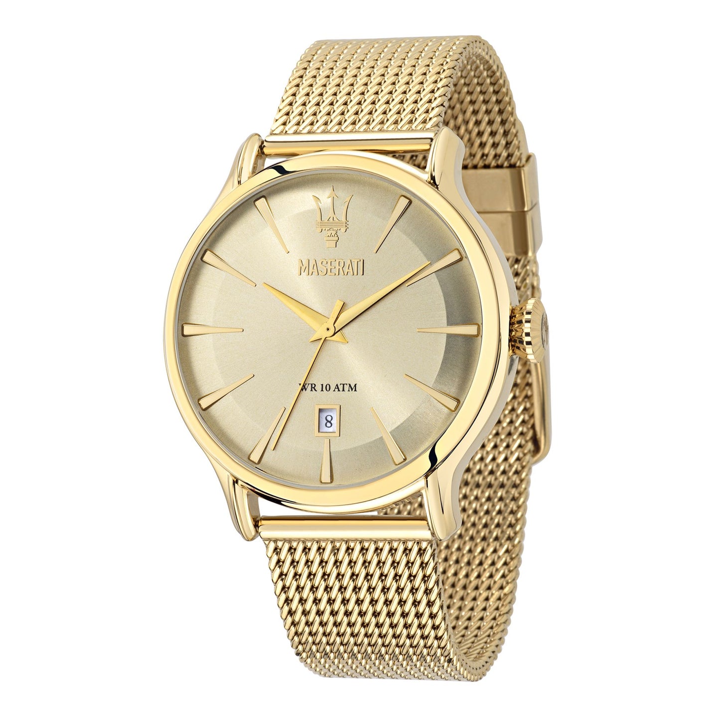 Maserati Epoca 42mm Gold Mesh Watch