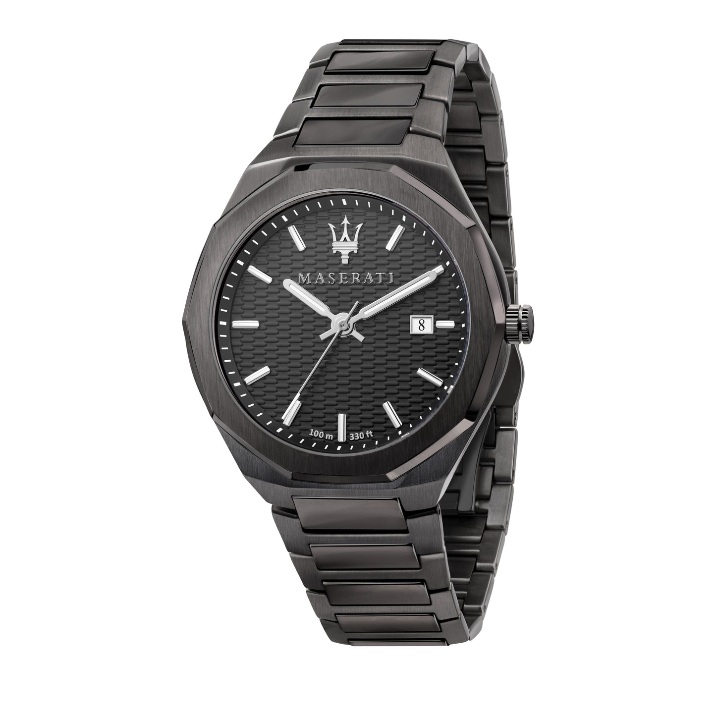 Maserati Stile Gun Metal Chronograph