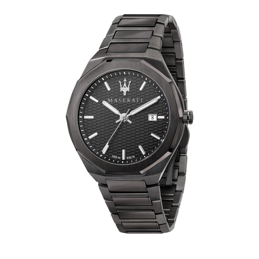 Maserati Stile Gun Metal Chronograph