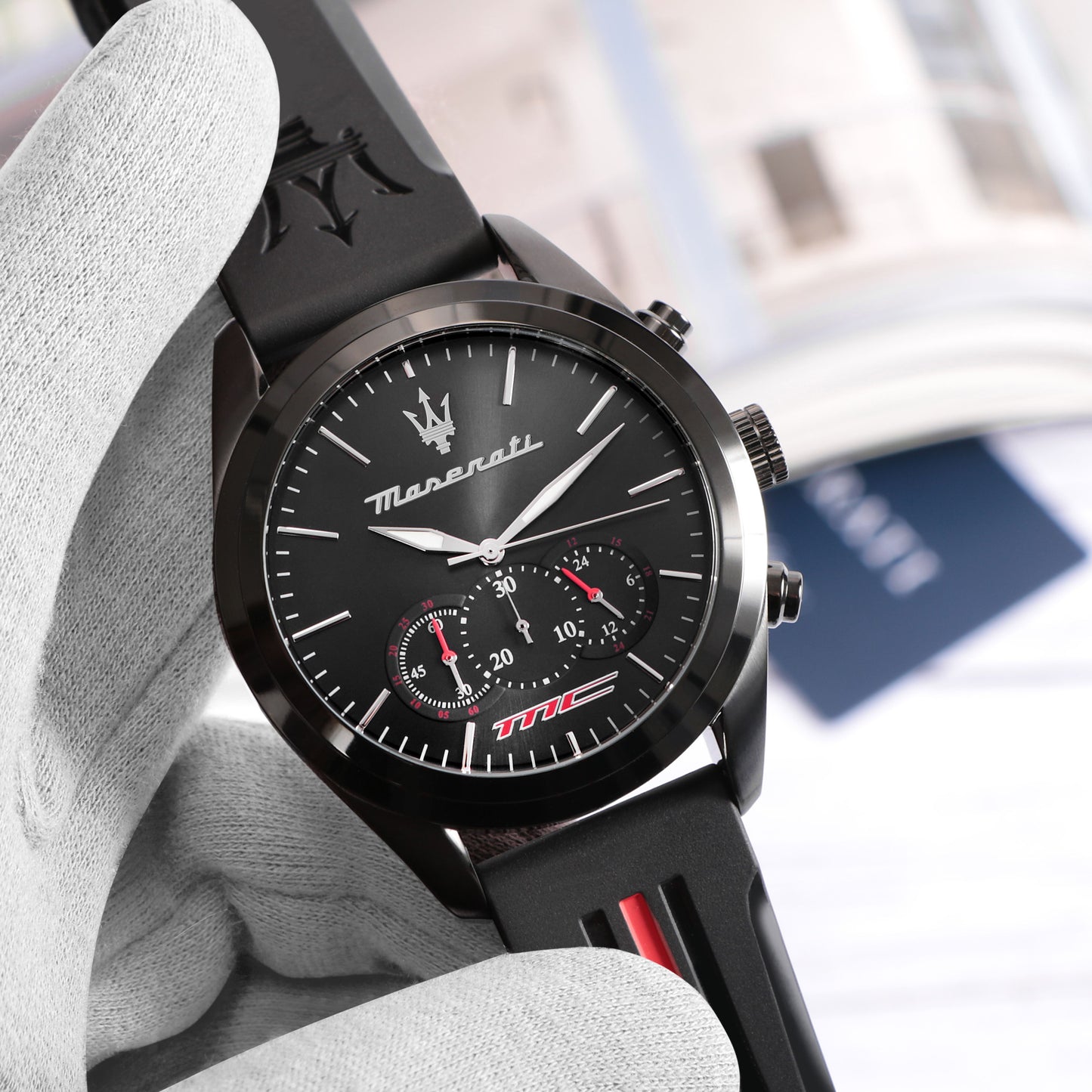 Maserati Traguardo 45mm Black Watch