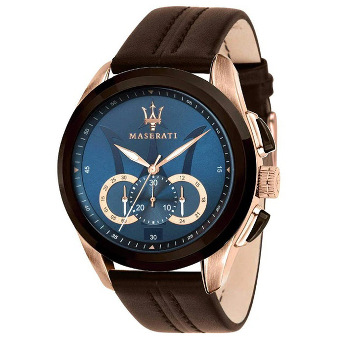 Maserati Traguardo 45mm Blue Watch