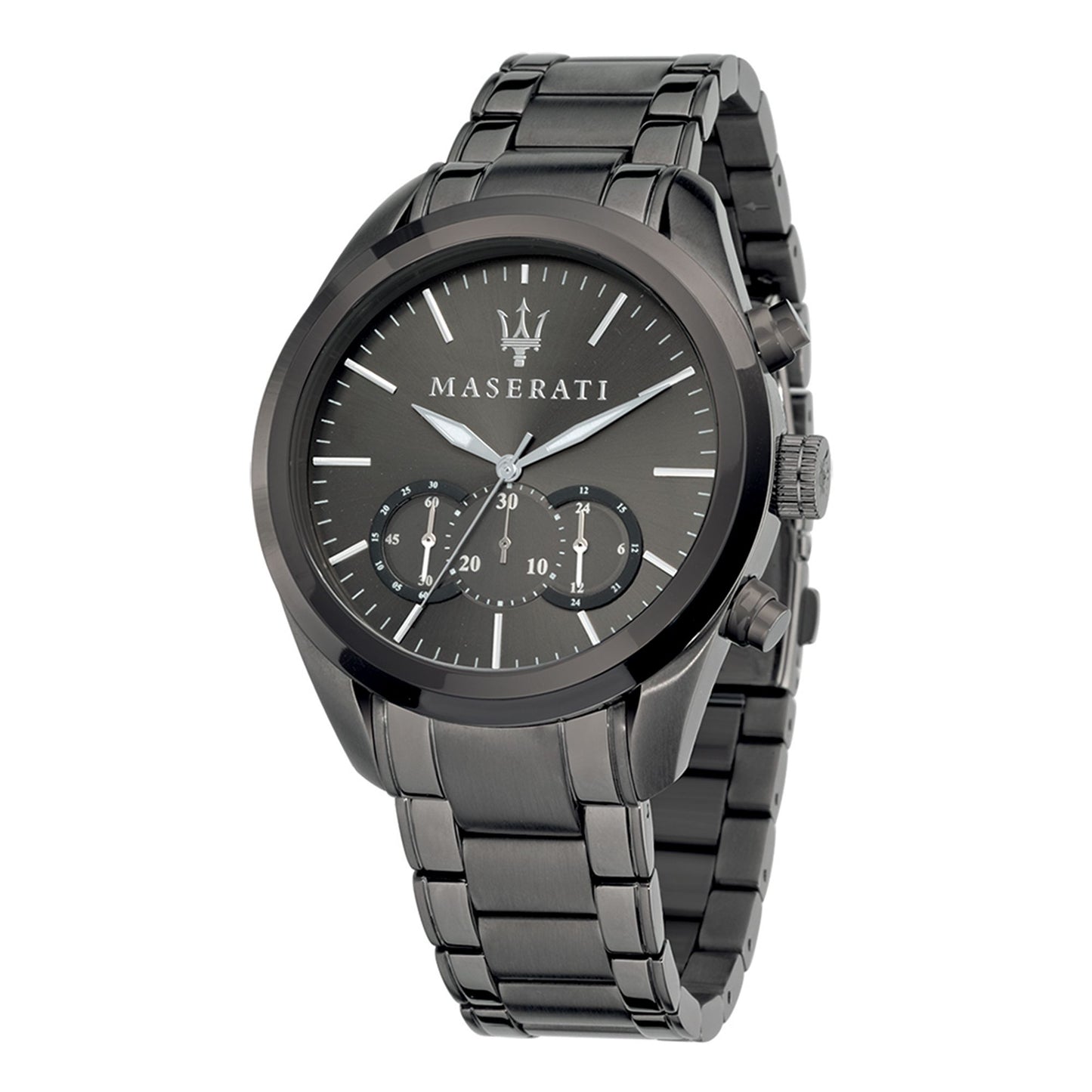 Maserati Traguardo 45mm Gun Metal Watch