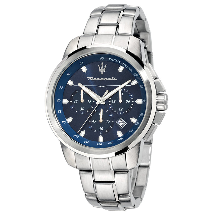 Maserati Successo 44mm Blue Watch