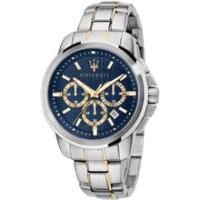 Load image into Gallery viewer, Maserati Successo 45mm Blue Watch