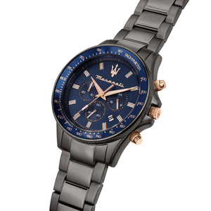 Maserati Sfida Grey 44mm Chronograph Watch