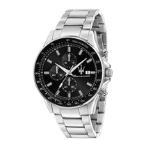 Load image into Gallery viewer, Maserati Sfida 44mm Black Dial Chronograph Watch