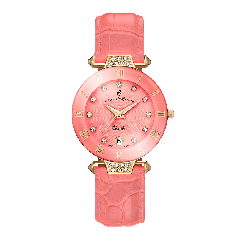 JDM Coupole Fashion Salmon Watch