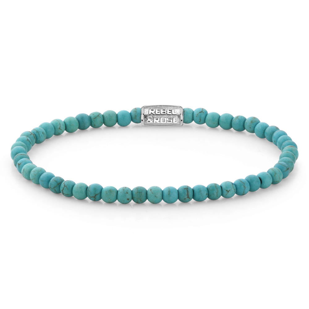 Rebel and Rose Turquoise Delight 4mm Bracelet