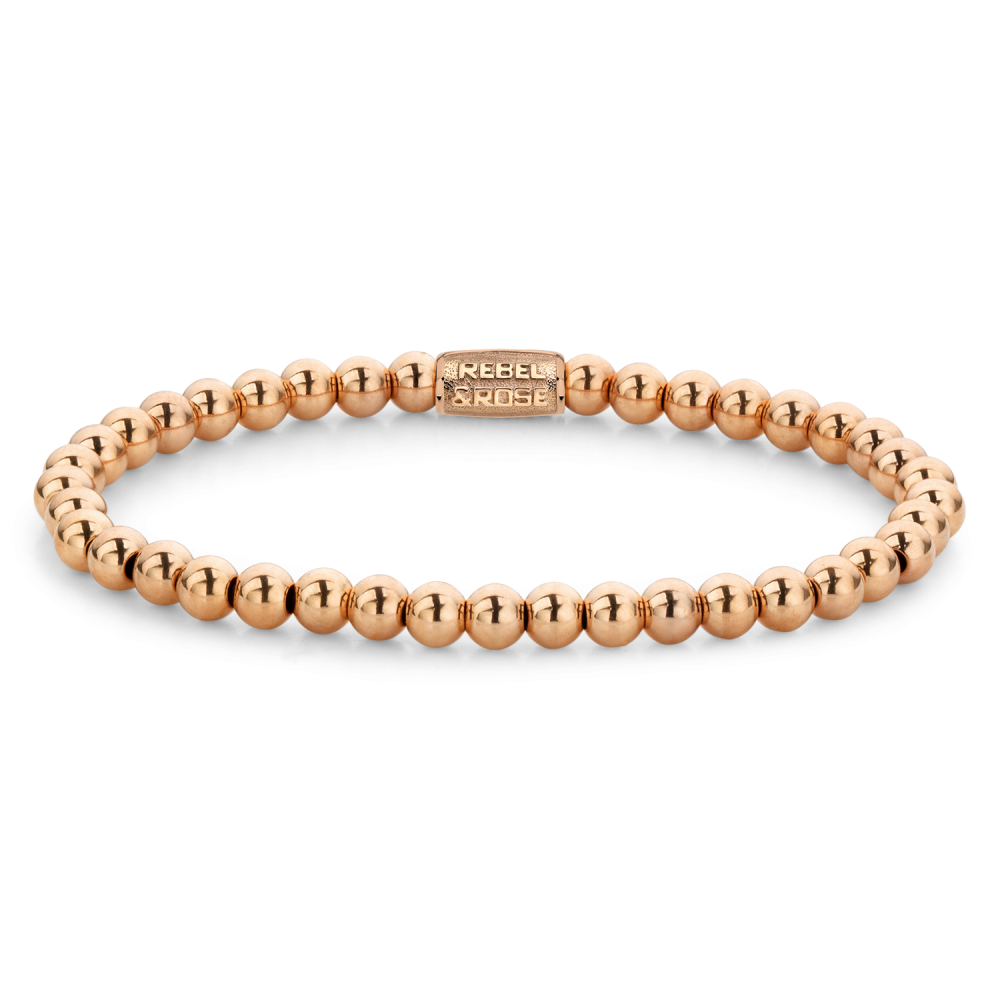 Rebel and Rose Rose Gold Only 4mm Bracelet