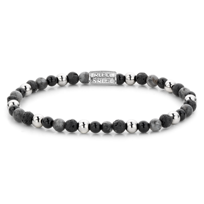 Rebel and Rose Shiny Night 4mm Bracelet