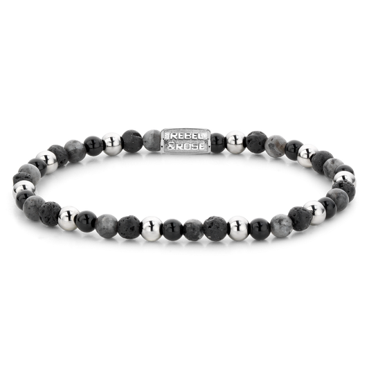 Rebel and Rose Shiny Night 4mm Bracelet